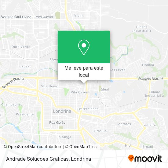 Andrade Solucoes Graficas mapa