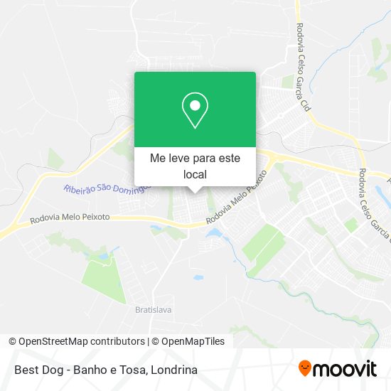 Best Dog - Banho e Tosa mapa