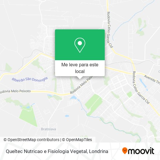 Queltec Nutricao e Fisiologia Vegetal mapa