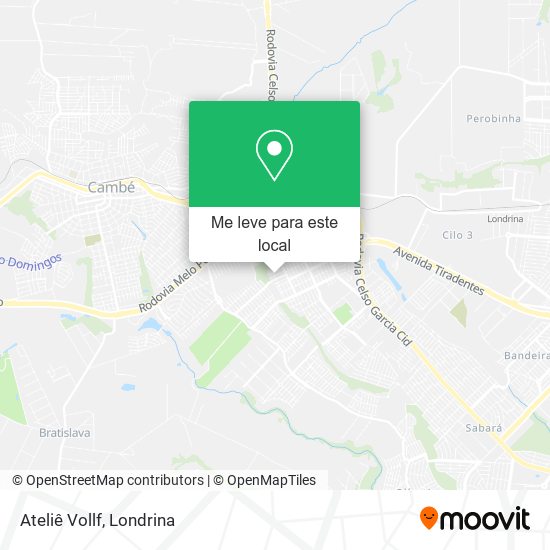 Ateliê Vollf mapa