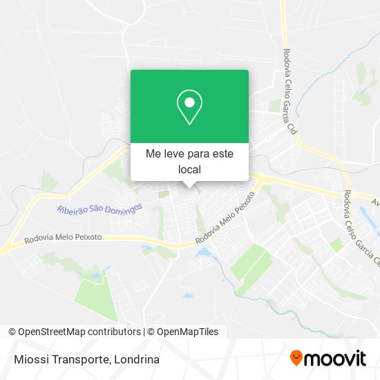 Miossi Transporte mapa