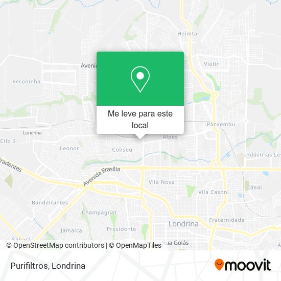 Purifiltros mapa