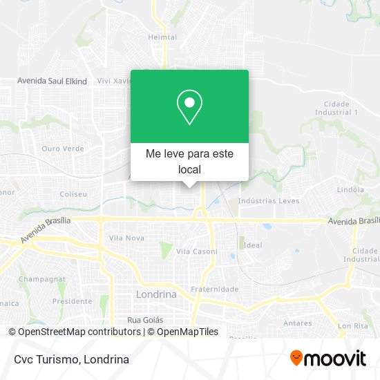 Cvc Turismo mapa