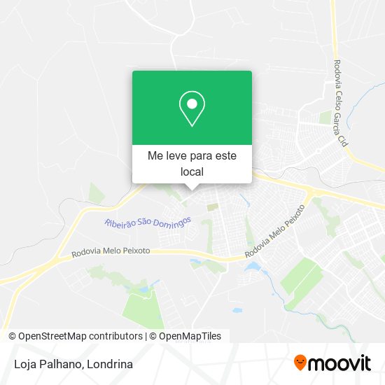 Loja Palhano mapa