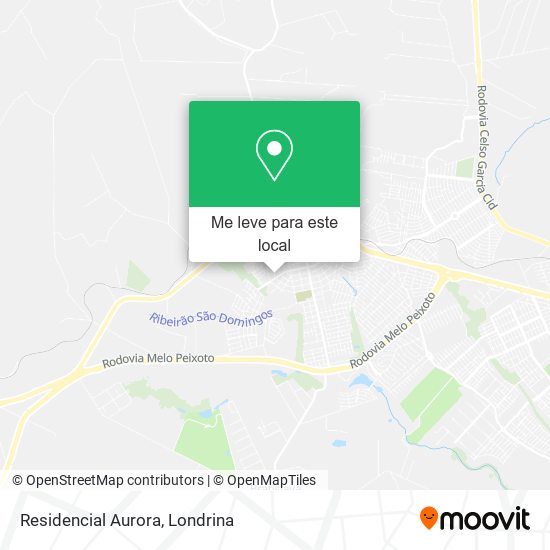Residencial Aurora mapa