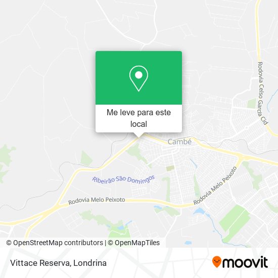 Vittace Reserva mapa
