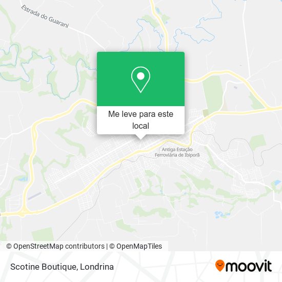 Scotine Boutique mapa