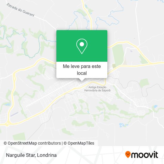 Narguile Star mapa