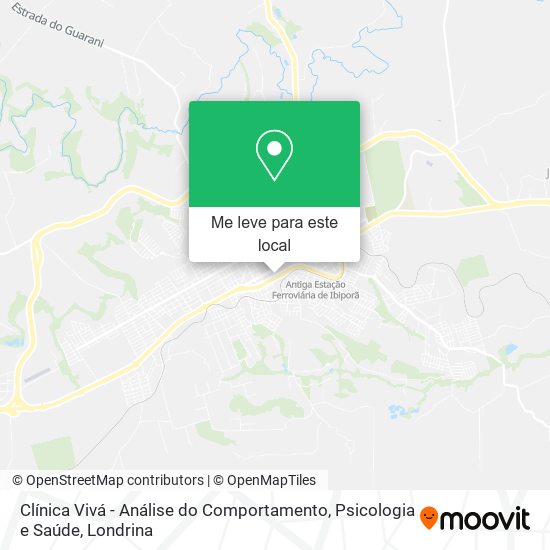 Clínica Vivá - Análise do Comportamento, Psicologia e Saúde mapa