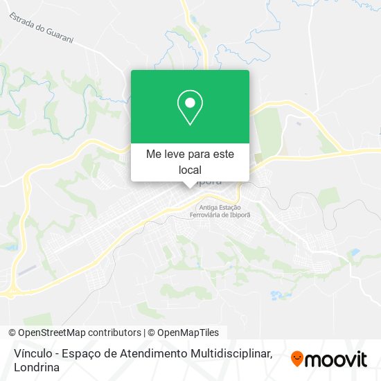 Vínculo - Espaço de Atendimento Multidisciplinar mapa