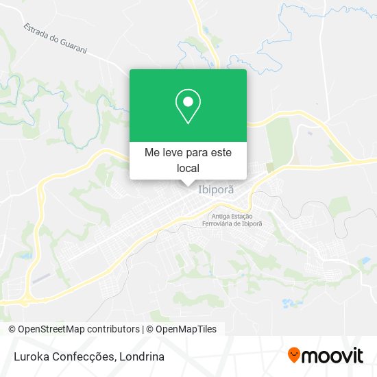 Luroka Confecções mapa