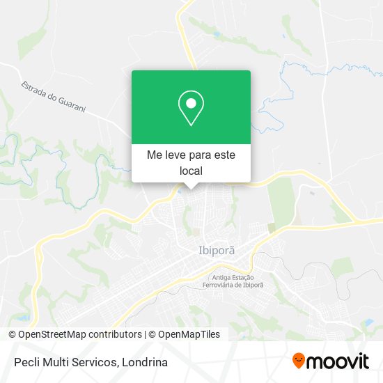 Pecli Multi Servicos mapa