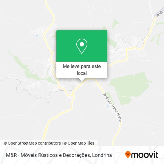 M&R - Móveis Rústicos e Decorações mapa