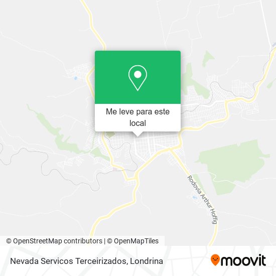 Nevada Servicos Terceirizados mapa