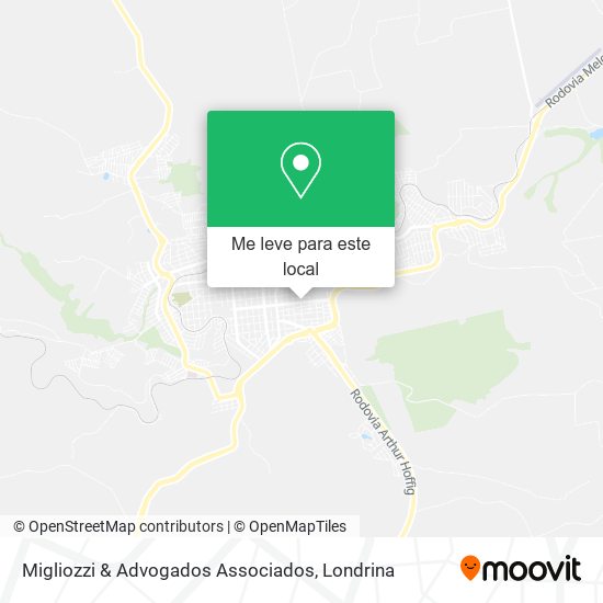Migliozzi & Advogados Associados mapa