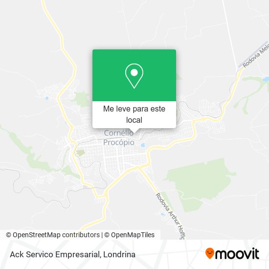 Ack Servico Empresarial mapa
