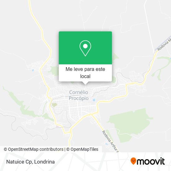 Natuice Cp mapa