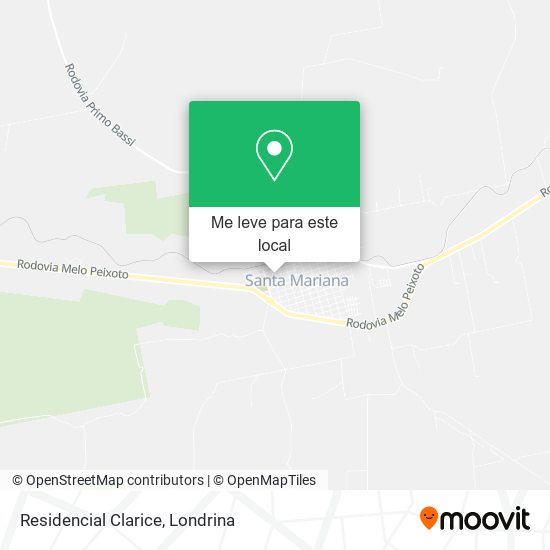 Residencial Clarice mapa
