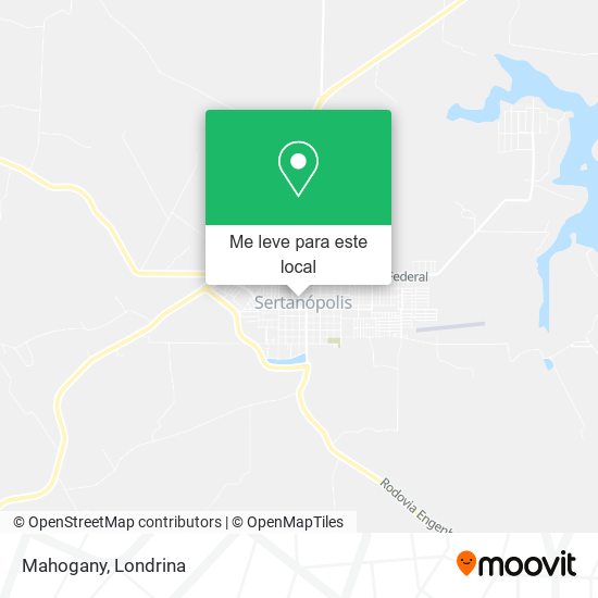 Mahogany mapa