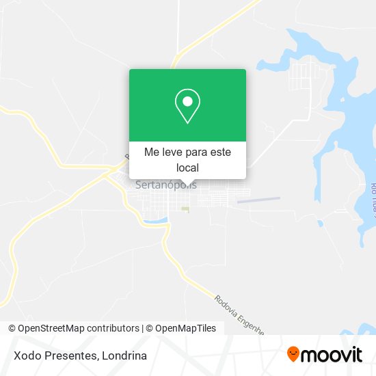 Xodo Presentes mapa