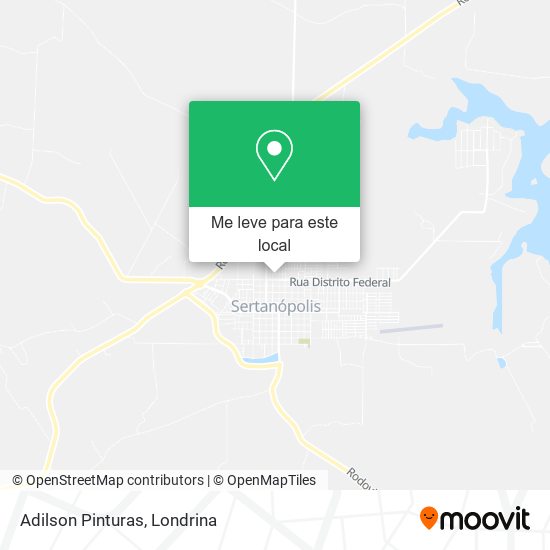 Adilson Pinturas mapa
