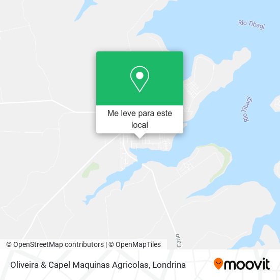 Oliveira & Capel Maquinas Agricolas mapa