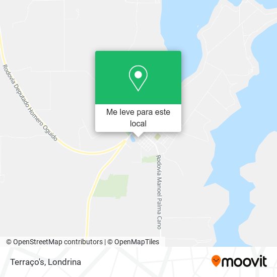 Terraço's mapa