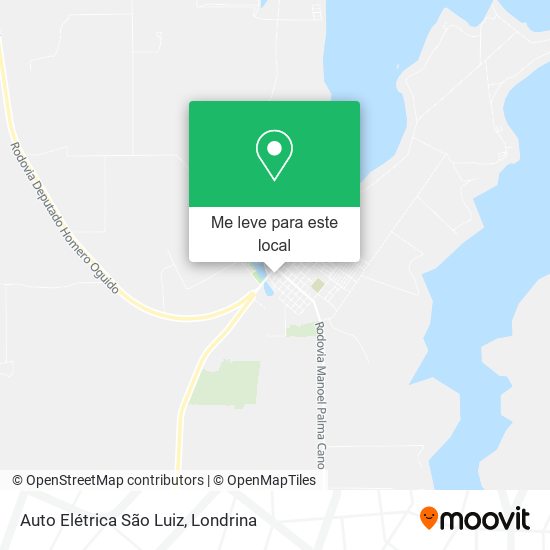 Auto Elétrica São Luiz mapa