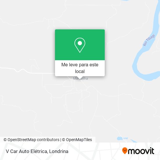 V Car Auto Elétrica mapa