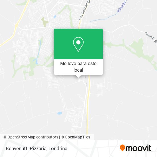 Benvenutti Pizzaria mapa