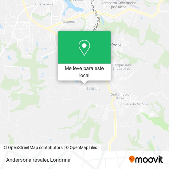 Andersonairesalei mapa