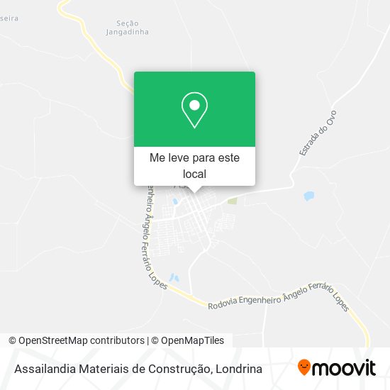 Assailandia Materiais de Construção mapa
