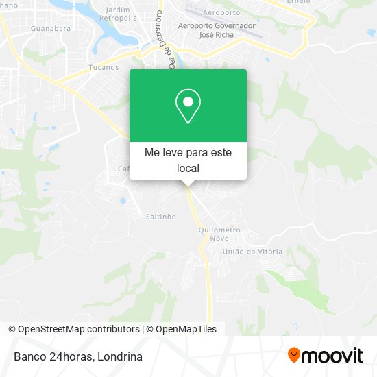 Banco 24horas mapa