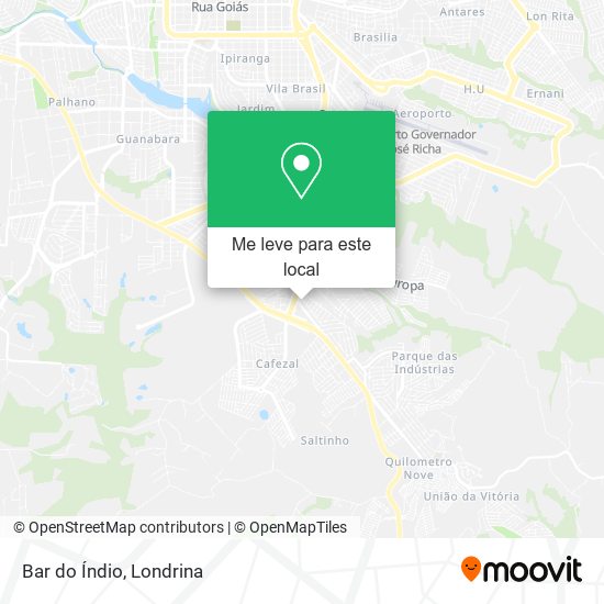 Bar do Índio mapa