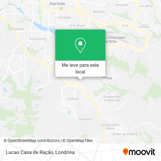 Lucao Casa de Ração mapa