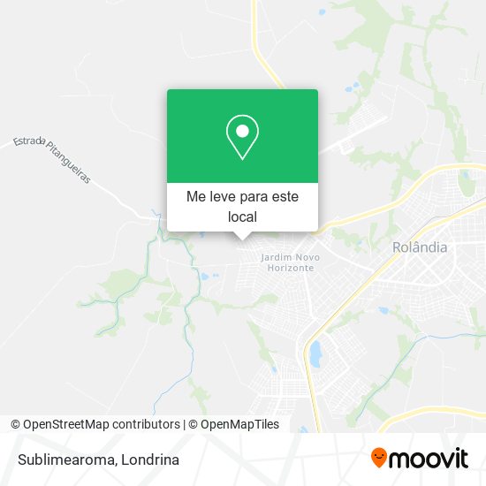 Sublimearoma mapa