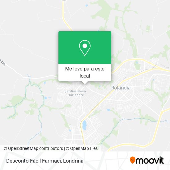Desconto Fácil Farmaci mapa