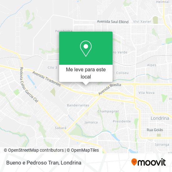 Bueno e Pedroso Tran mapa