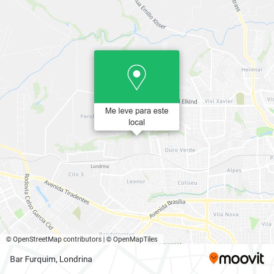 Bar Furquim mapa