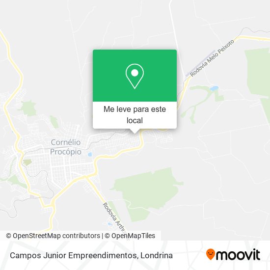 Campos Junior Empreendimentos mapa