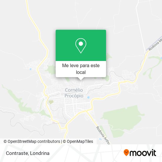 Contraste mapa
