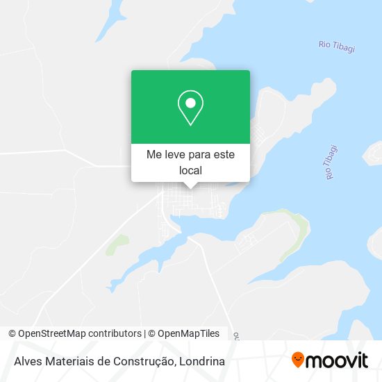 Alves Materiais de Construção mapa