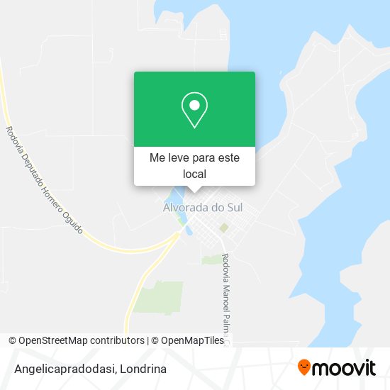 Angelicapradodasi mapa