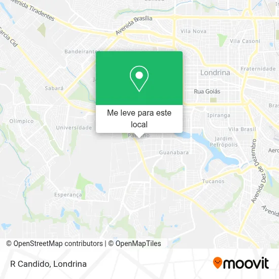 R Candido mapa