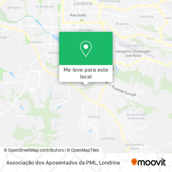 Associação dos Aposentados da PML mapa