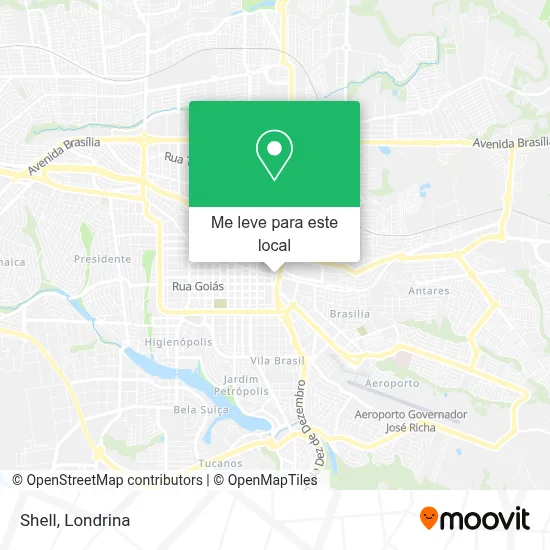 Shell mapa