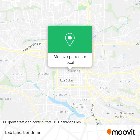 Lab Line mapa