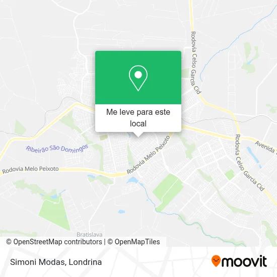 Simoni Modas mapa