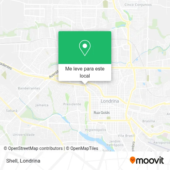 Shell mapa