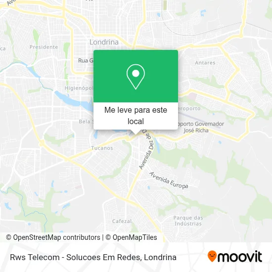 Rws Telecom - Solucoes Em Redes mapa